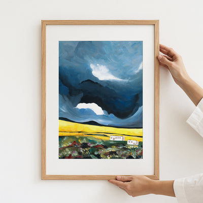 Landscape Art Print - Road Trip to Darling