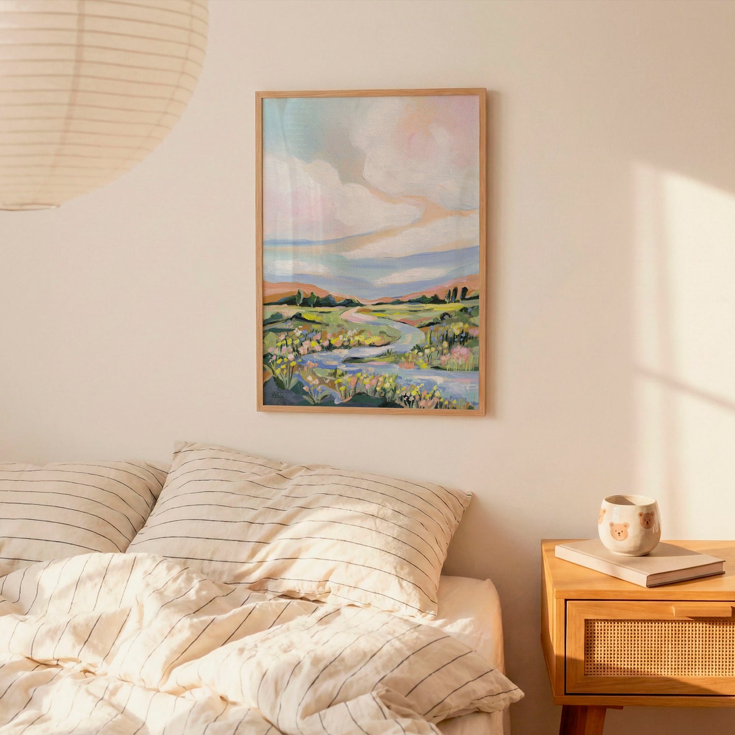 Landscape Art Print - Countryside Meander