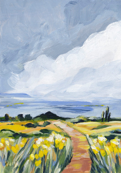 Landscape Art Print - Dusty Roads