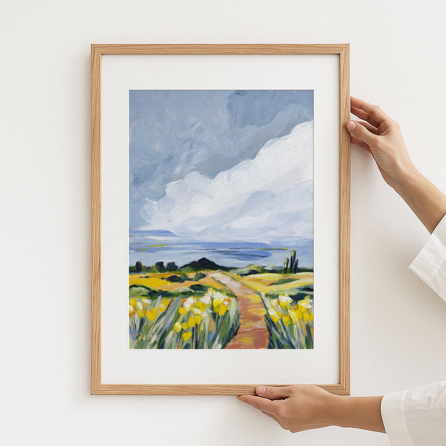 Landscape Art Print - Dusty Roads
