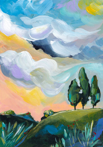 Landscape Art Print - Early One Morning I Saw