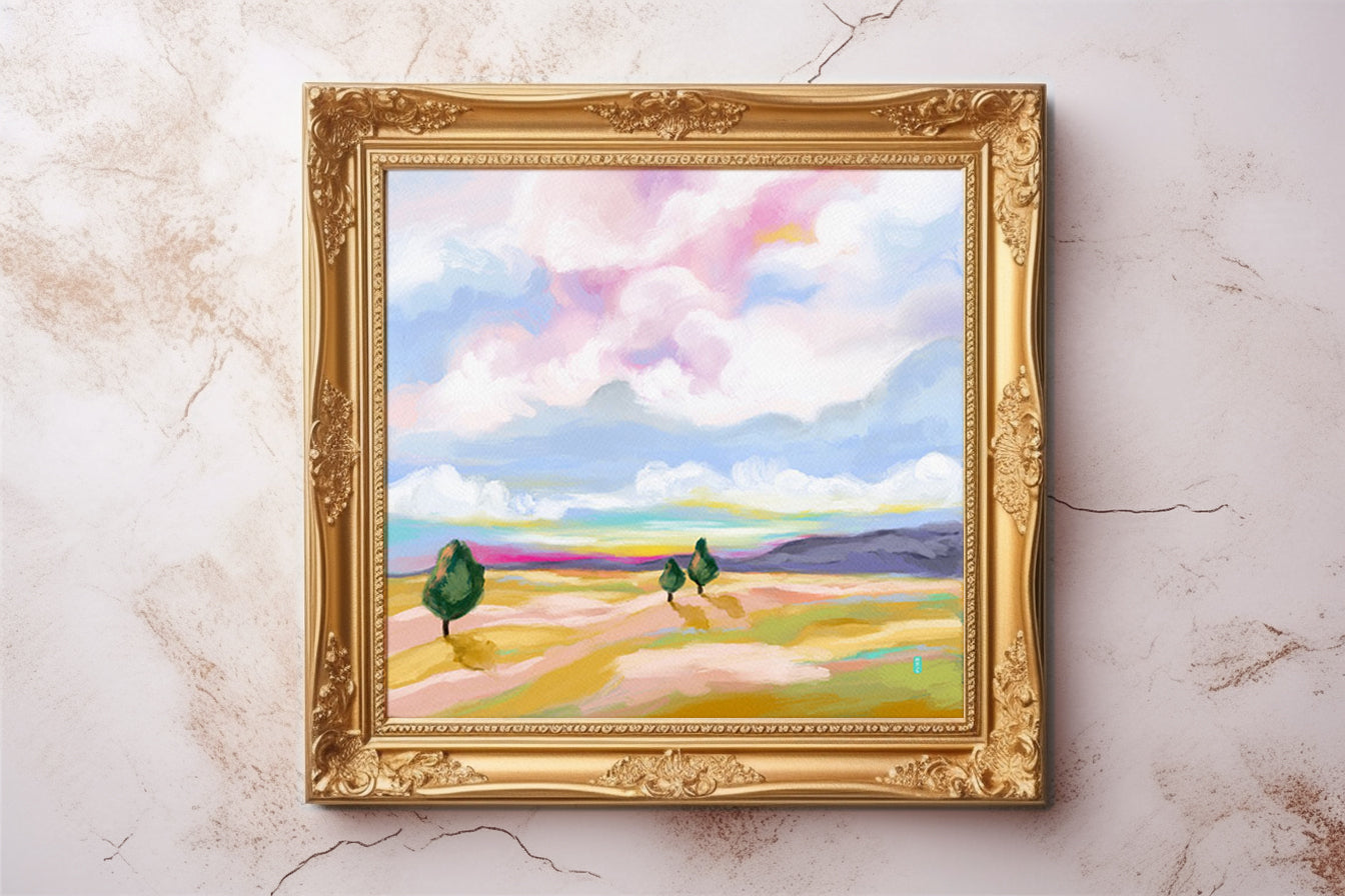 Landscape Art Print - From Afar