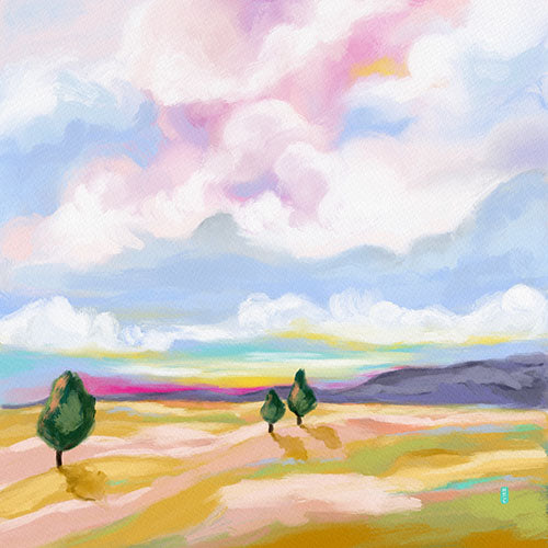Landscape Art Print - From Afar