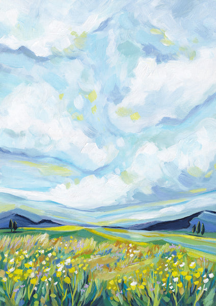 Landscape Art Print - In Peace