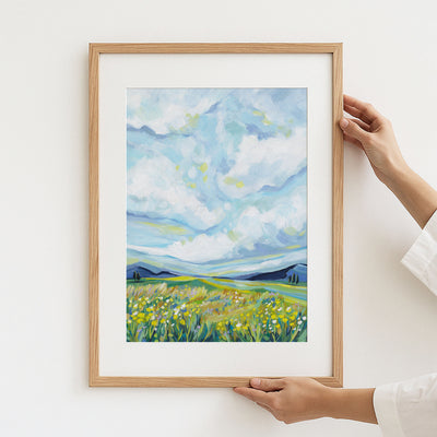 Landscape Art Print - In Peace