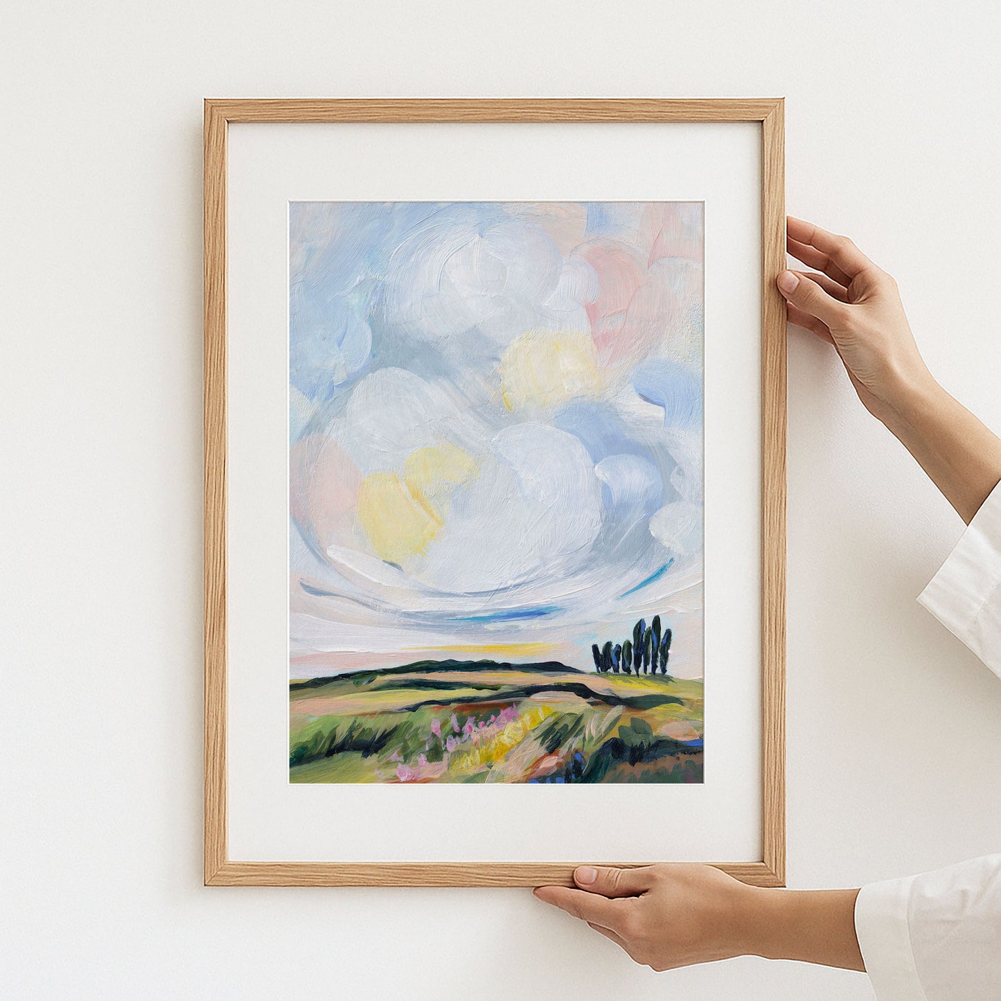 Landscape Art Print - Run Free