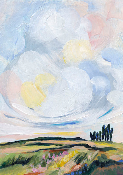 Landscape Art Print - Run Free