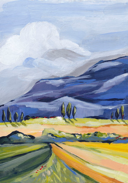 Landscape Art Print - The Mountains